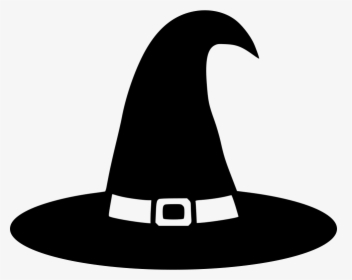 Witch Hat Png - Witch Hat Clipart Black And White, Transparent Png, Transparent PNG