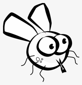 Fly Clipart Black And White Clipart Panda - Fly Clipart Black And White, HD Png Download, Transparent PNG