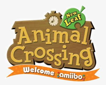 Animal Crossing New Leaf Welcome Amiibo Logo, HD Png Download, Transparent PNG