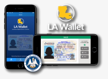 La Wallet Digital License, HD Png Download, Transparent PNG