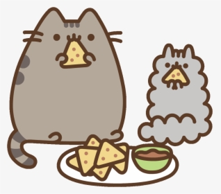 Fast Food Cat Sticker By Pusheen Clipart , Png Download - Pusheen Ice Cream Gif, Transparent Png, Transparent PNG