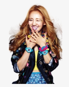 Hyoyeon6 - Baby G Ad Casio, HD Png Download, Transparent PNG