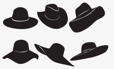 Woman With A Hat Black Hat - Ladies Cap Vector, HD Png Download, Transparent PNG