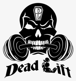 Deadlift Rocks Clothing Skullz - Weight Lifting Logo, HD Png Download, Transparent PNG