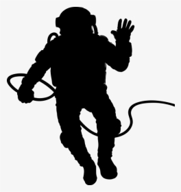 Vector Graphics Royalty-free Illustration Clip Art - Transparent Background Astronaut Silhouette, HD Png Download, Transparent PNG
