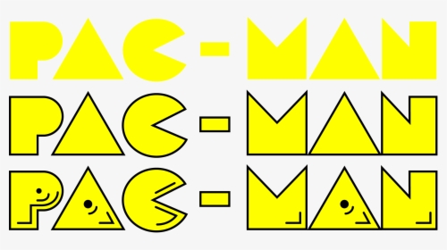 Transparent Pacman Clipart - Pac Man Font Png, Png Download, Transparent PNG
