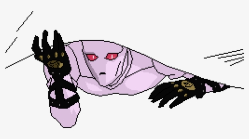 Killer Queen Already Touched This Drawing - Killer Queen Jojo Png, Transparent Png, Transparent PNG