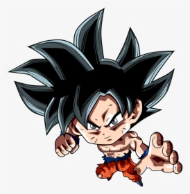 Goku Chibi Png - Goku Ultra Instinto Png, Transparent Png, Transparent PNG