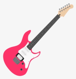 Guitar Cliparts For Free Clipart Pink And Use Transparent - Electric Guitar, HD Png Download, Transparent PNG
