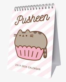 Official Pusheen Slim 2019 Desk Easel Calendar - Pusheen Calendar Mini, HD Png Download, Transparent PNG