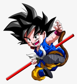 Anime, Boy, And Dragon Ball Image - Comment Dessiner Chibi Goku, HD Png Download, Transparent PNG