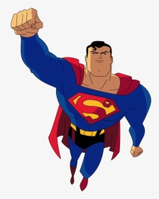Cartoon Superman Png Picture - Superman Animated Series Png, Transparent Png, Transparent PNG