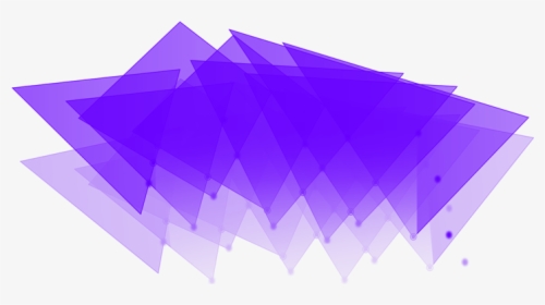 Purple Geometric Shape - Purple Shapes Png, Transparent Png, Transparent PNG