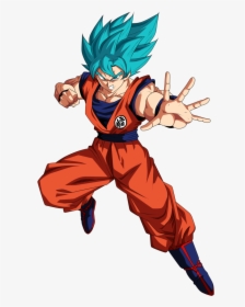 Goku Super Saiyan Blue Artwork - Goku Ssj Blue Dbs Broly, HD Png Download, Transparent PNG