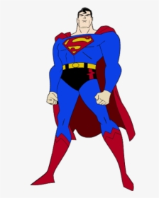 Transparent Superman Cartoon Png - Superman Clipart, Png Download, Transparent PNG