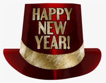 Transparent Happy New Year Hat Png - Happy New Year 2012 Cards, Png Download, Transparent PNG