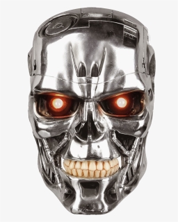 Terminator Head Png, Transparent Png, Transparent PNG