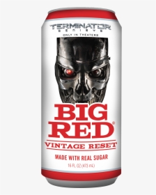 Big Red Vintage Reset Terminator Genisys Can - Poster, HD Png Download, Transparent PNG