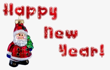 New Year S Eve, Santa Claus, Transparent Background - วัน ปี ใหม่ ซาน ต้า, HD Png Download, Transparent PNG