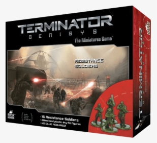 Resistance Box Set From Terminator Genisys The Miniatures - Terminator Genisys: The War Against The Machines, HD Png Download, Transparent PNG