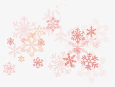 Snowflake Computer File - Transparent Pink Snowflakes Png, Png Download, Transparent PNG