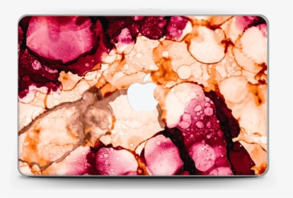 Pink & Orange Color Splash Skin Macbook Air 11” - Cobbler, HD Png Download, Transparent PNG