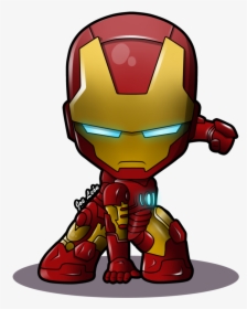 Cartoon Iron Man Png - Iron Man Chibi Png, Transparent Png, Transparent PNG