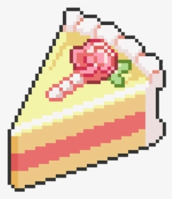 #food #pixel #cake #png #tumblr #pastel #pink #yellow - Pixel Cake Png, Transparent Png, Transparent PNG