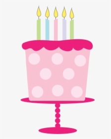 Cute Cake Clipart - Png Cakes And Candles Clipart, Transparent Png, Transparent PNG