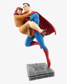 Superman Flying Png - Superman Lois Lane Figure, Transparent Png, Transparent PNG