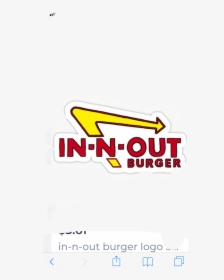 #in N Out Burger #freetoedit - N Out, HD Png Download, Transparent PNG