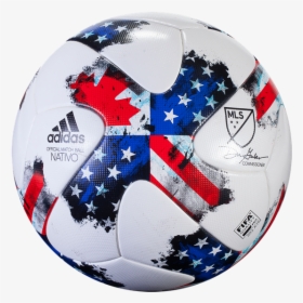 Usa Soccer Ball Png - Major League Soccer Ball, Transparent Png, Transparent PNG