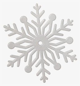 Silver Snowflake Png - Gold Snowflake Transparent Background, Png Download, Transparent PNG