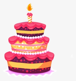 Cake Transparent Background Png - Cake Happy Birthday Png, Png Download, Transparent PNG