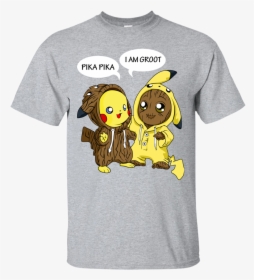 Pikachu Swap Groot - Teach The Cutest Pumpkins In The Patch Shirt, HD Png Download, Transparent PNG