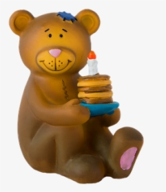 Bear, Cake, Png, Isolated, Decoration, Cute, Brown - Animal Figure, Transparent Png, Transparent PNG