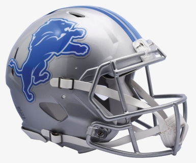 Detroit Lions Speed Authentic Helmet - Detroit Lions Helmet 2018, HD Png Download, Transparent PNG
