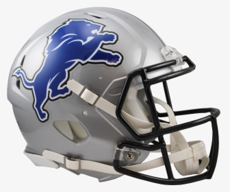 Detroit Lions Revolution Speed Authentic Helmet - Detroit Lions Football Helmets, HD Png Download, Transparent PNG