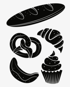 Monochrome - Bread And Pastry Logo Png, Transparent Png, Transparent PNG