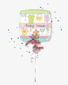 Baby Shower Cuddly Clothesline - 1st Birthday Balloon Png, Transparent Png, Transparent PNG
