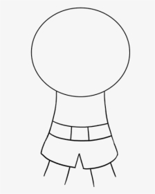 How To Draw Elf - Line Art, HD Png Download, Transparent PNG