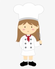Chef Girls Cartoon Png, Transparent Png, Transparent PNG