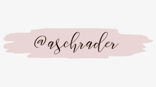 Aschrader Insta - Calligraphy, HD Png Download, Transparent PNG