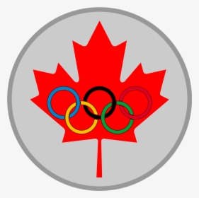 Maple Leaf Olympic Silver Medal - Small Canada Flag Icon, HD Png Download, Transparent PNG