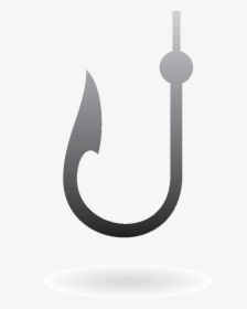 Fishing Hook Icon - Crescent, HD Png Download, Transparent PNG