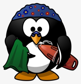 Swimmer Penguin - Penguin Swimming Clipart, HD Png Download, Transparent PNG