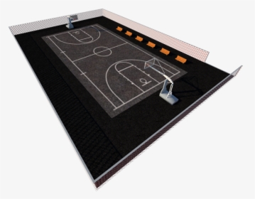Basketball Court Outdoor - Soccer-specific Stadium, HD Png Download, Transparent PNG