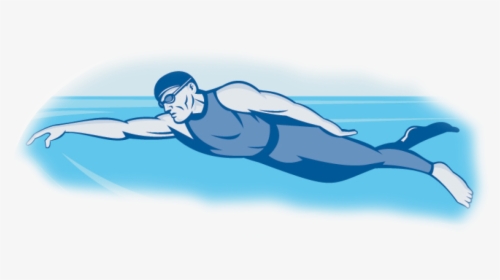 Transparent Swimmer Clipart - Man Swimming, HD Png Download, Transparent PNG
