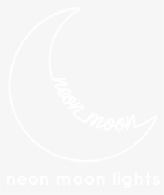 Neon Moon Lights - Johns Hopkins Logo White, HD Png Download, Transparent PNG