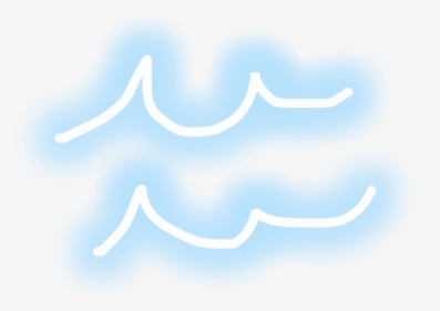 Clip Art Blue Neon Lights - Water Neon Lights, HD Png Download, Transparent PNG